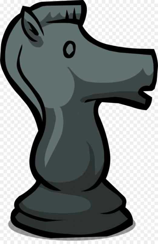Шахматный конь рисунок