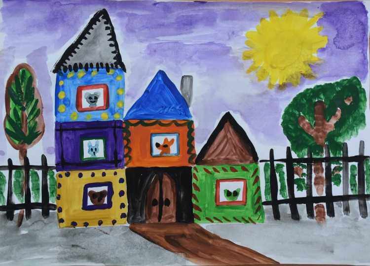 Моя любимая сказка рисование