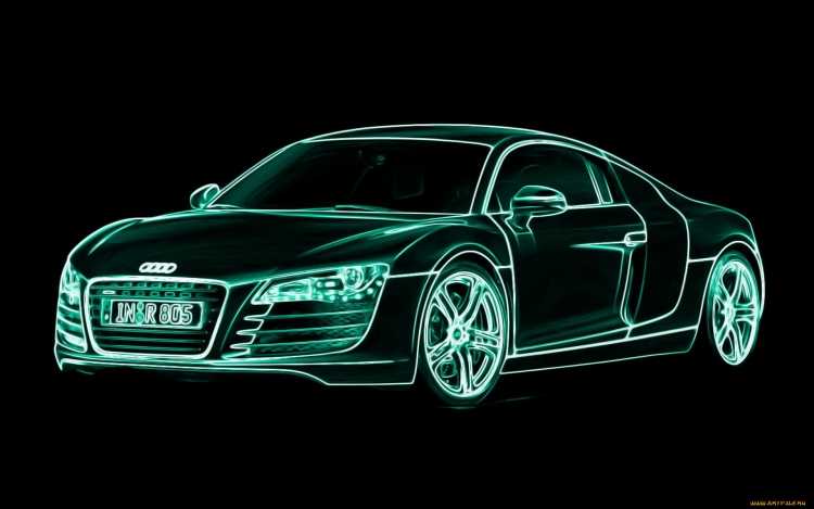 Ауди rs7 рисунок