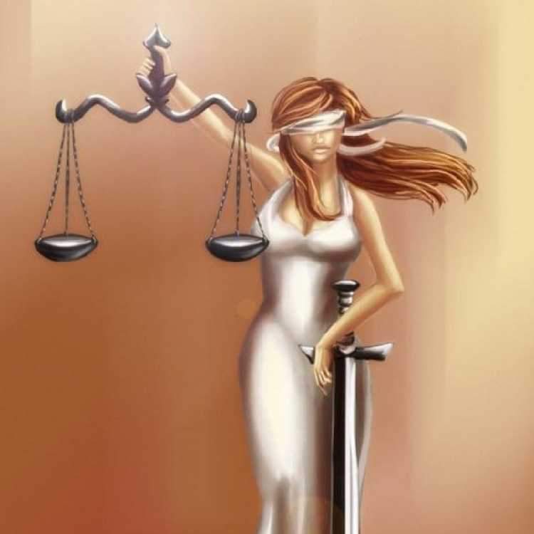 Фемида богиня правосудия арт