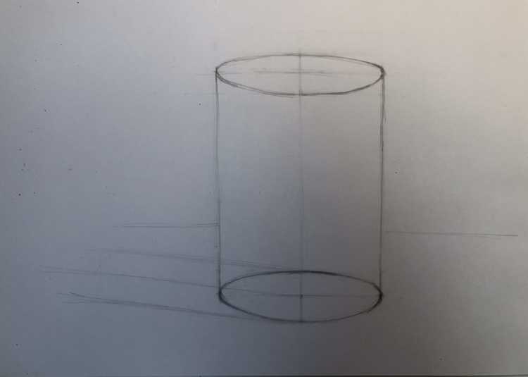 Штриховка цилиндра