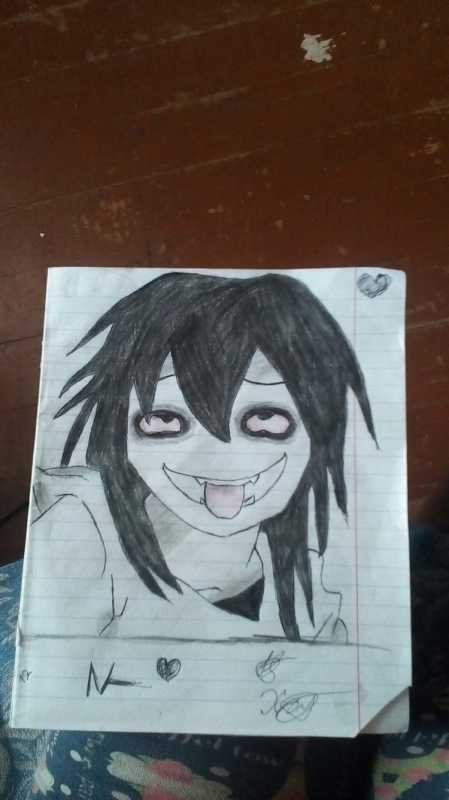 Джек убийца крипипаста рисовать