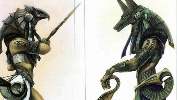 Бог Амон ра арт