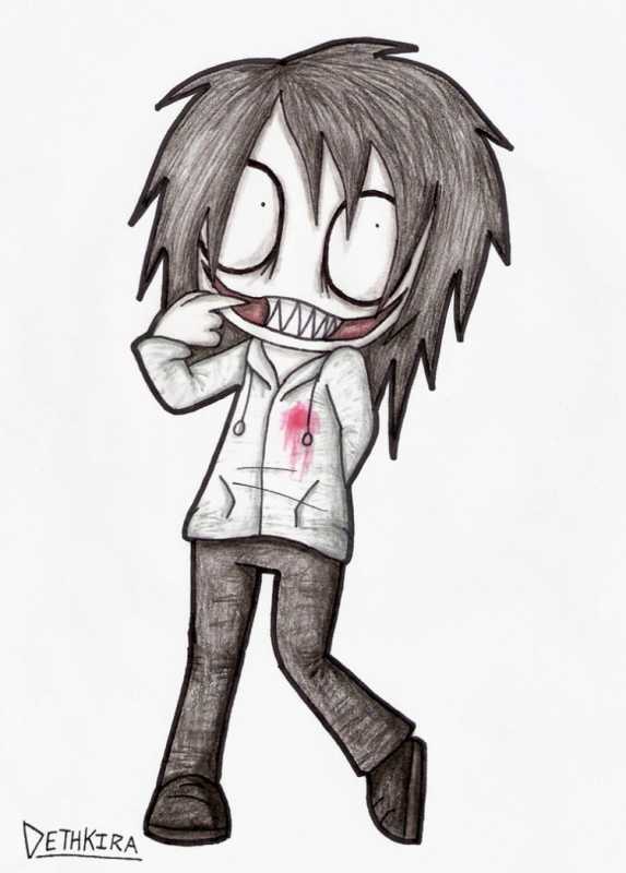 Крипипаста Джейн убийца для срисовки