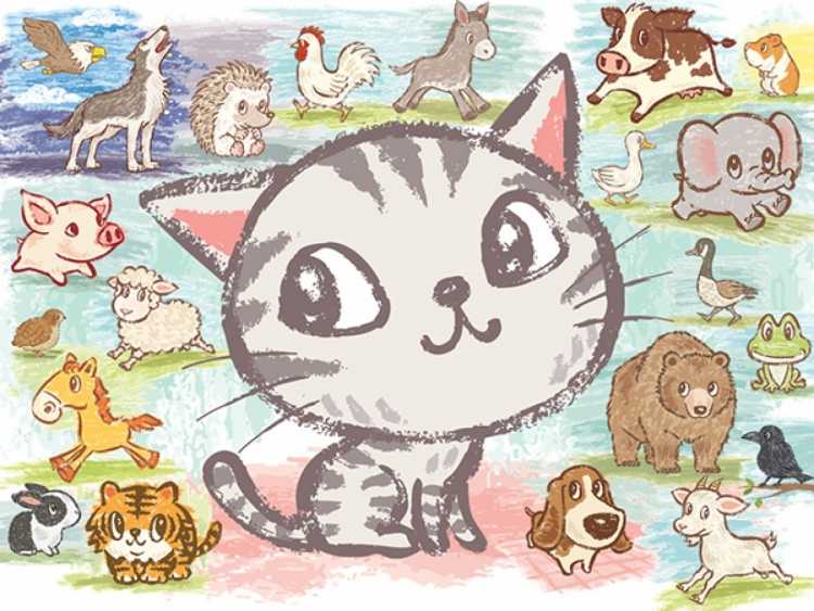 Детские рисунки животные