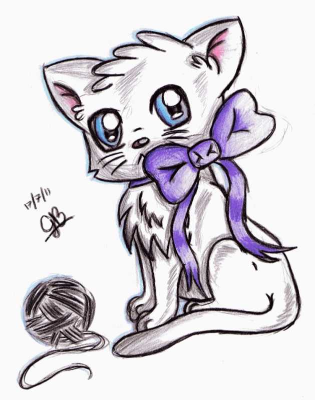 Няшные рисунки карандашом