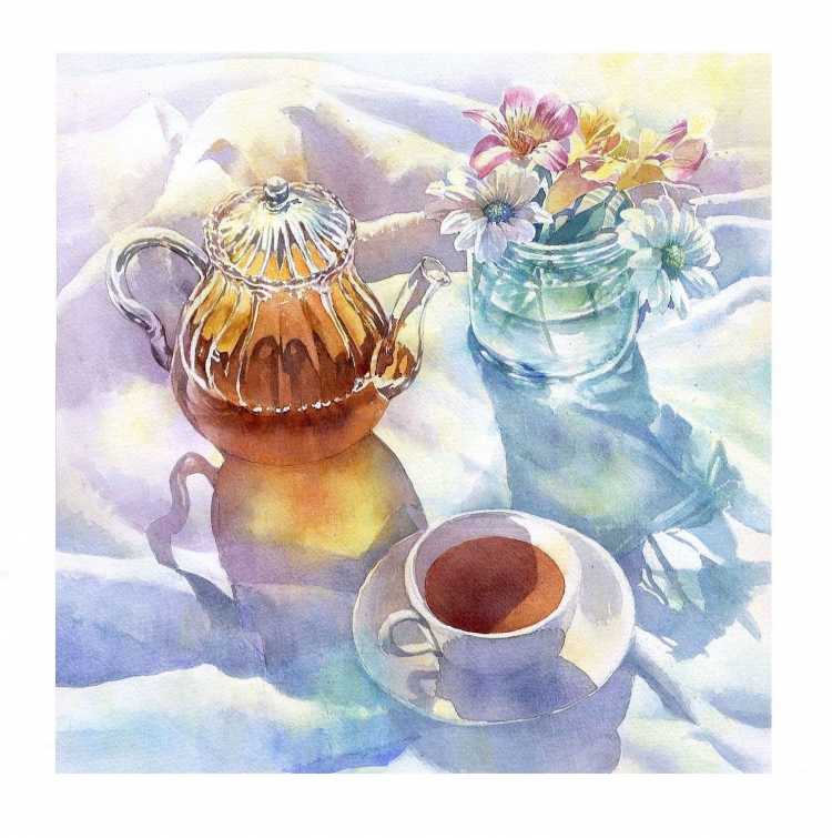 Акварели художника Ryoyu Fukui