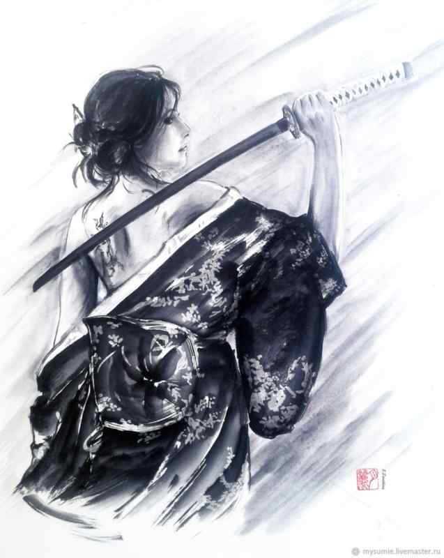 Ронин Самурай демон