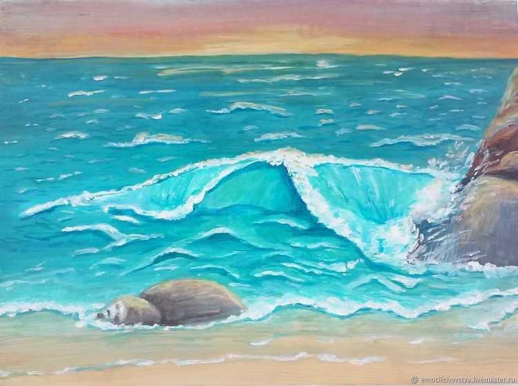 Море иллюстрация