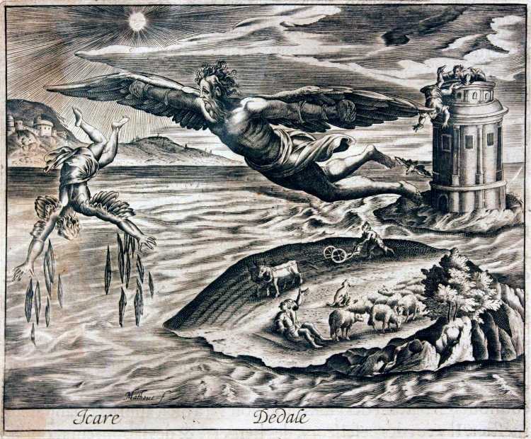 Дедал и Икар в живописи