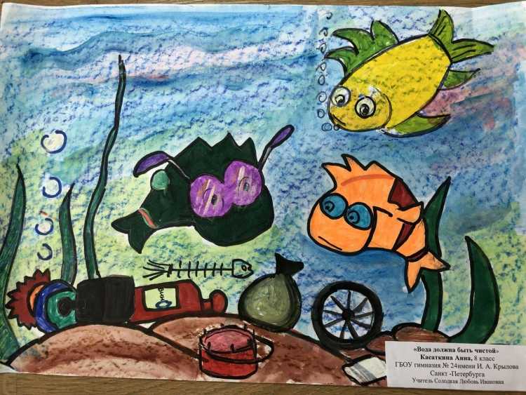 Экология глазами детей мир воды