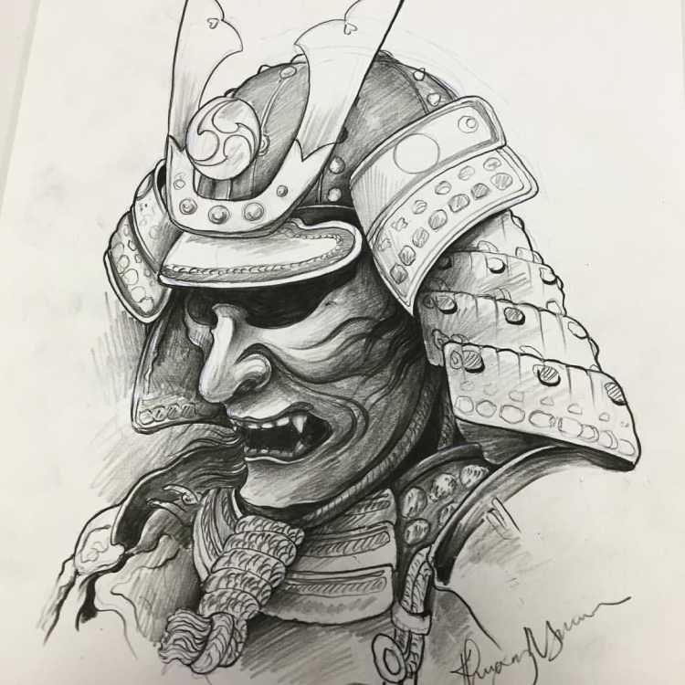 Ронин Самурай демон