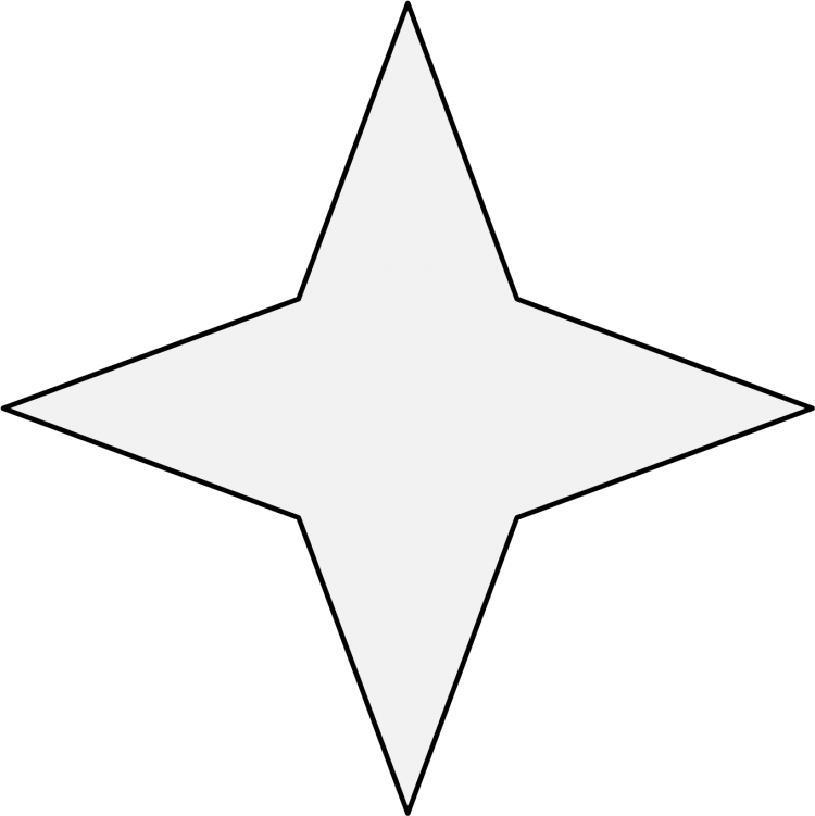 Звезда шаблон