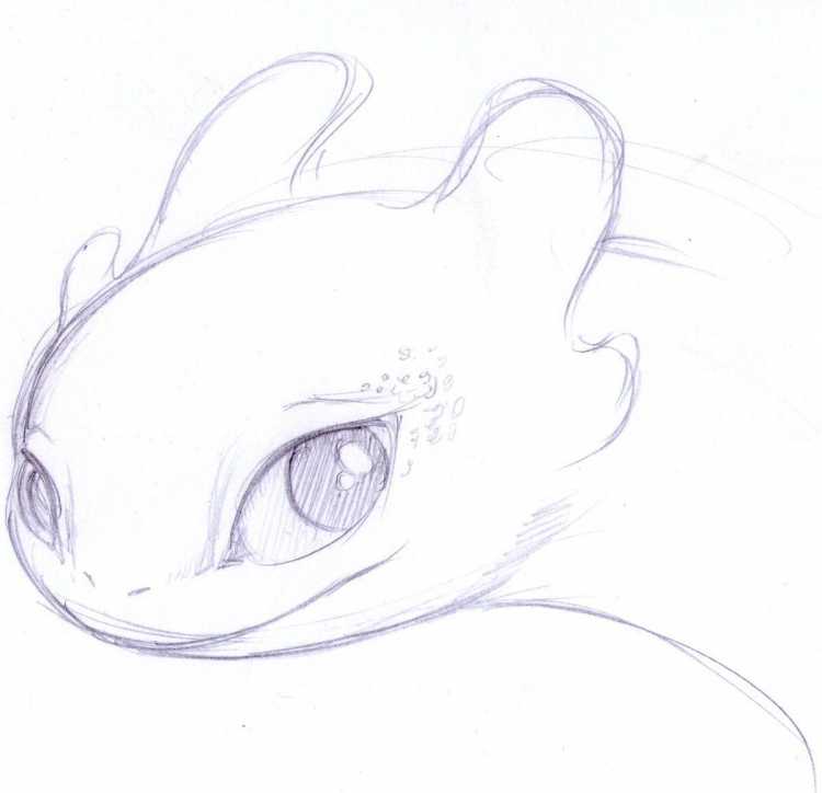 Беззубик рисунок карандашом