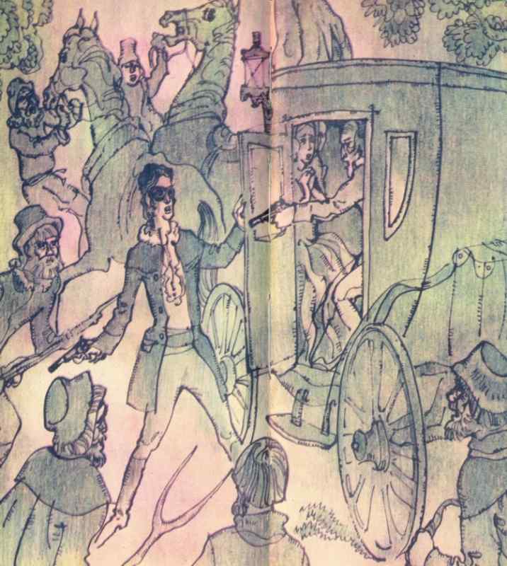 Иллюстрации к роману Пушкина Дубровский