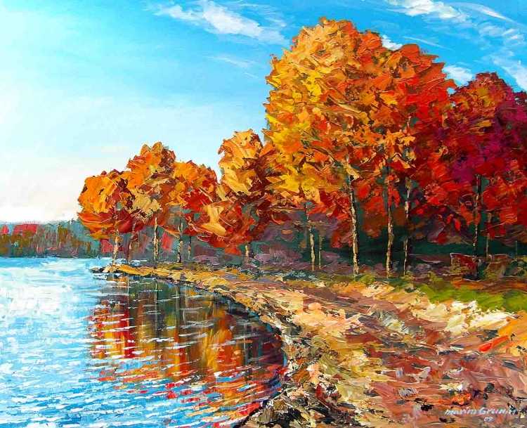 Осенняя пора рисунок