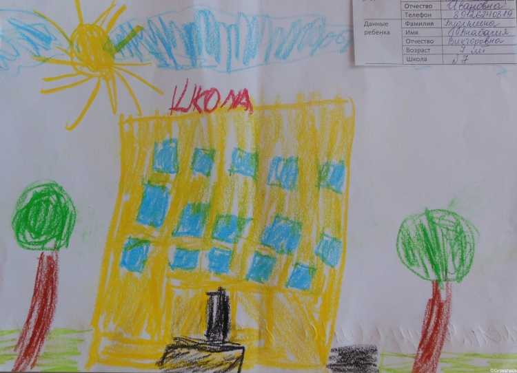 Конкурс рисунков моя любимая школа