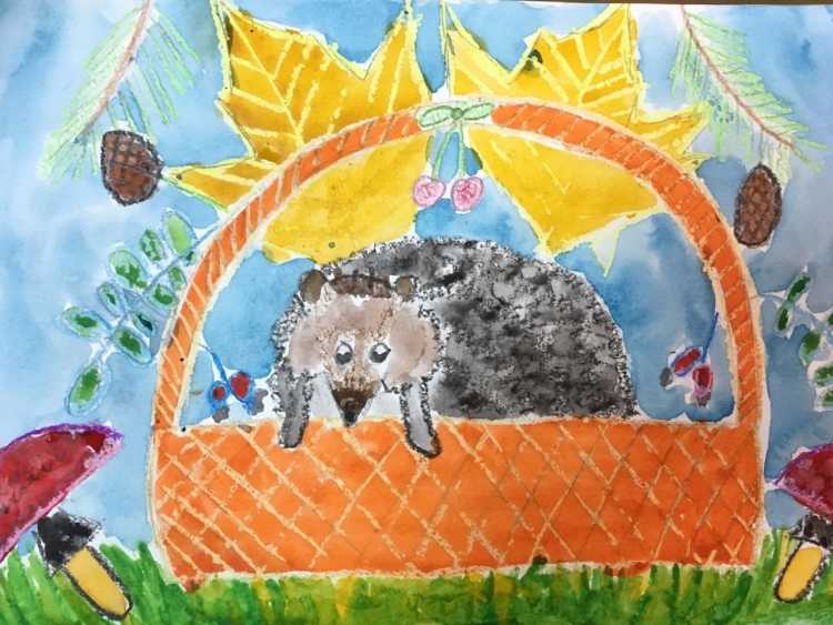 Осенний натюрморт детский