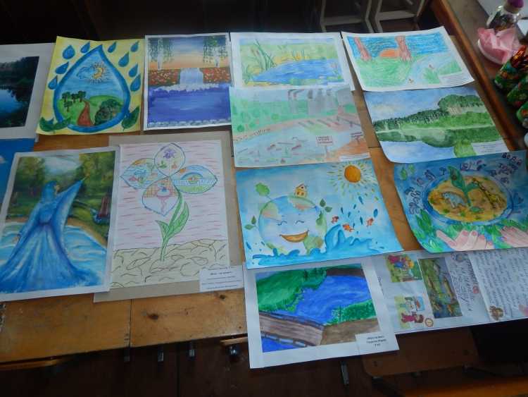 Экологический конкурс мир воды