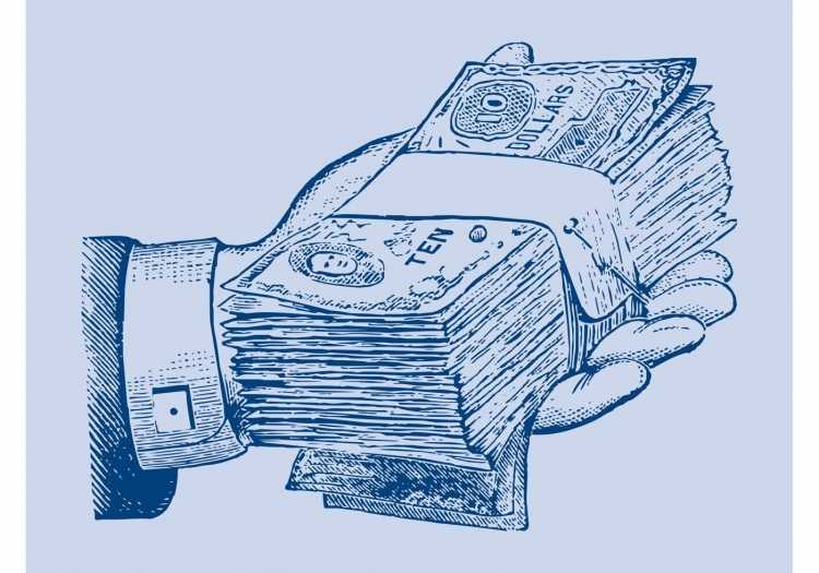 Деньги эскиз