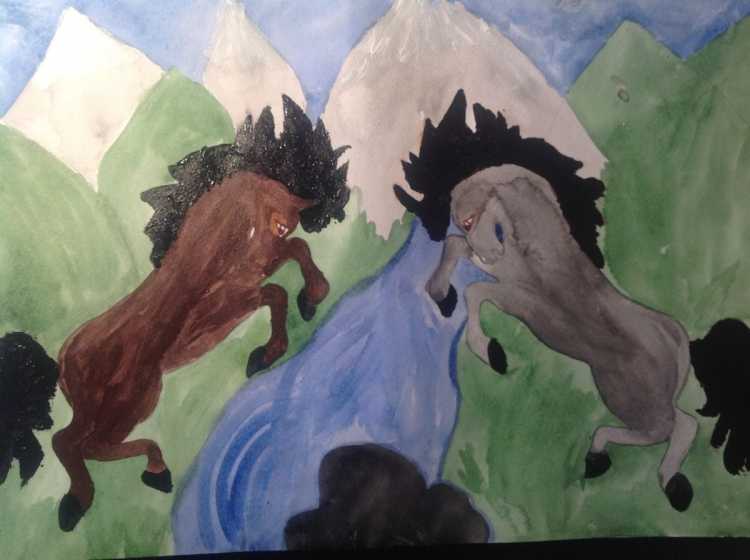 Моя Кабардино Балкария рисунки детей