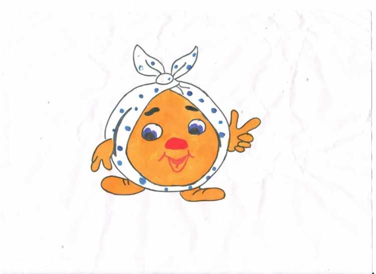 Колобок в платке