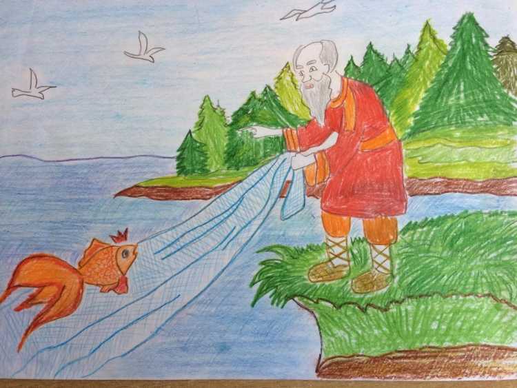 Выставка рисунков моя любимая сказка