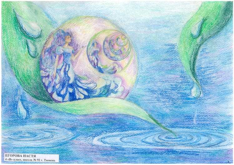 Рисунок на тему вода