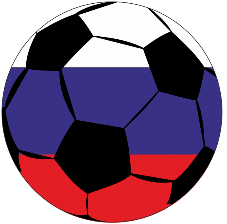 Футбольный мяч на прозрачном фоне