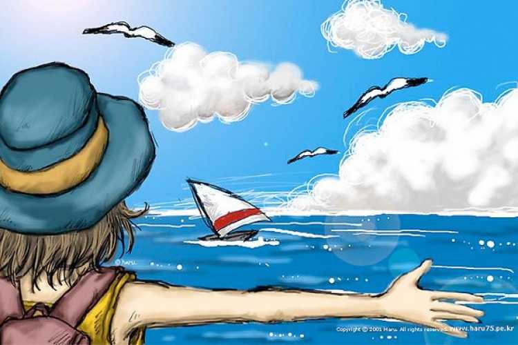 Рисунок на тему лето