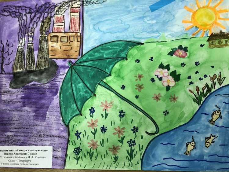Экология глазами детей мир воды