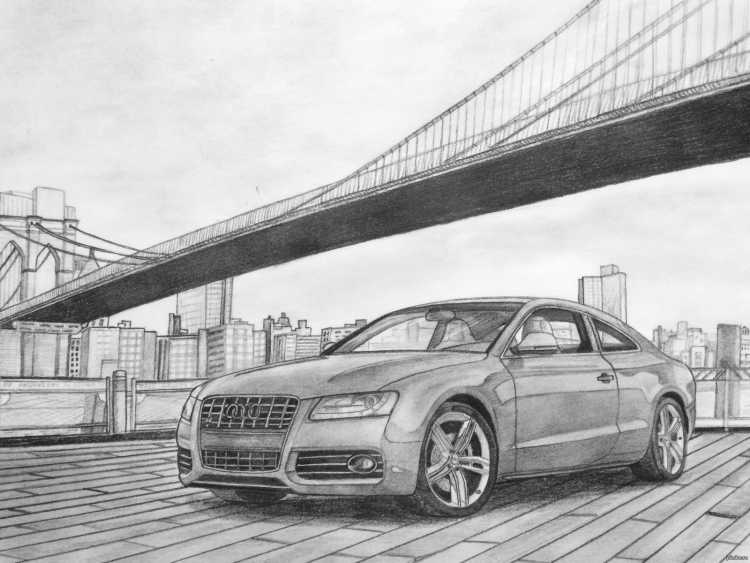 Нарисовать а4 карандашом