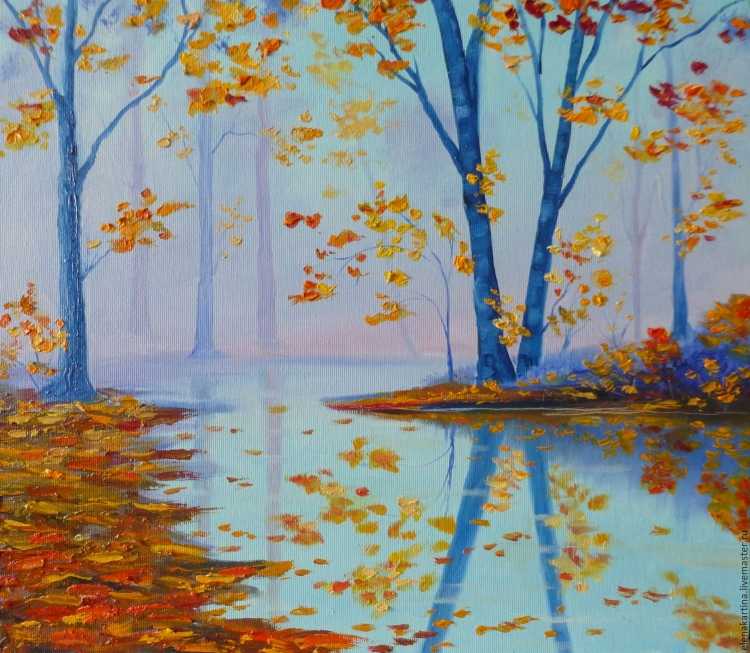 Осенний мотив картина