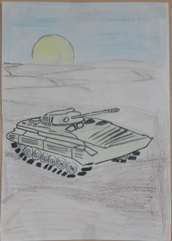 Творческая работа они сражались за родину