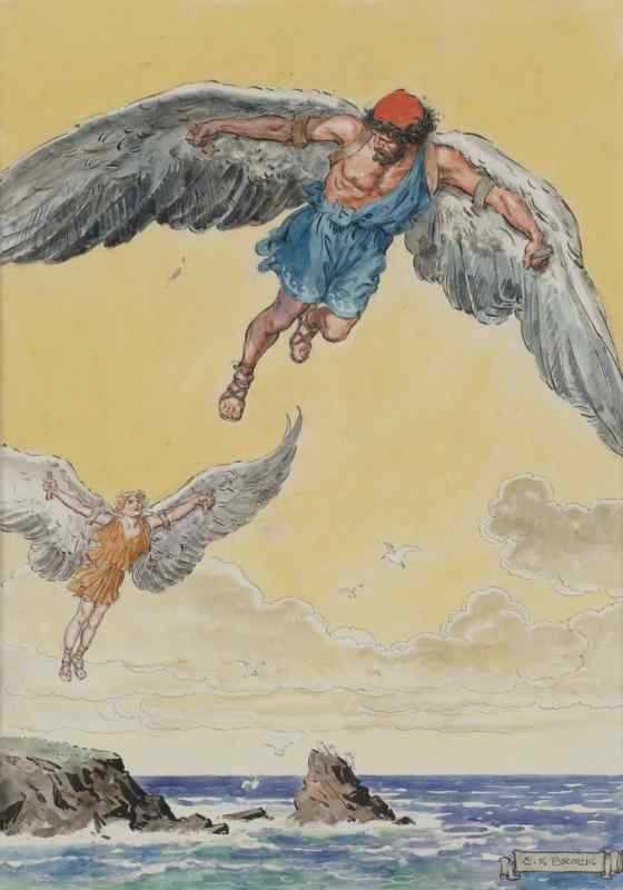 «Дедал и Икар» миф Дедал Икар