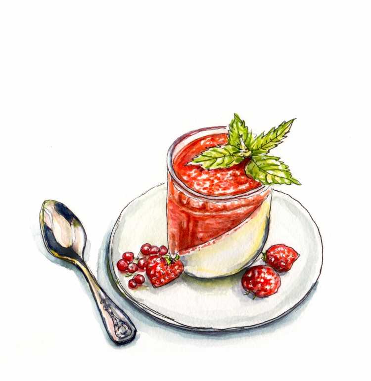 Фуд скетчинг