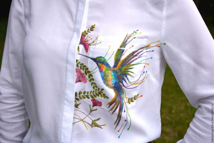 Расписная рубашка