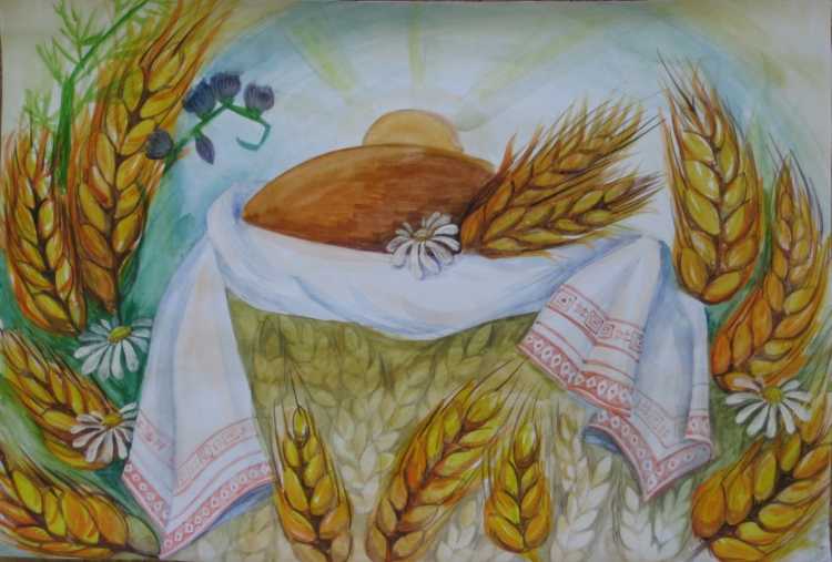 Рисунки на тему хлебобулочные изделия