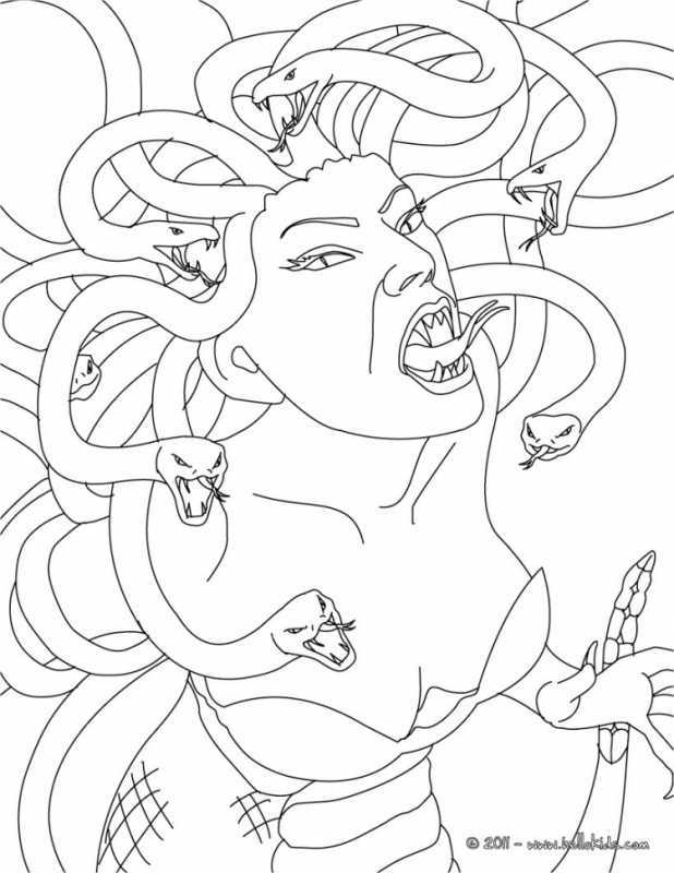 Мифы древней Греции медуза Горгона