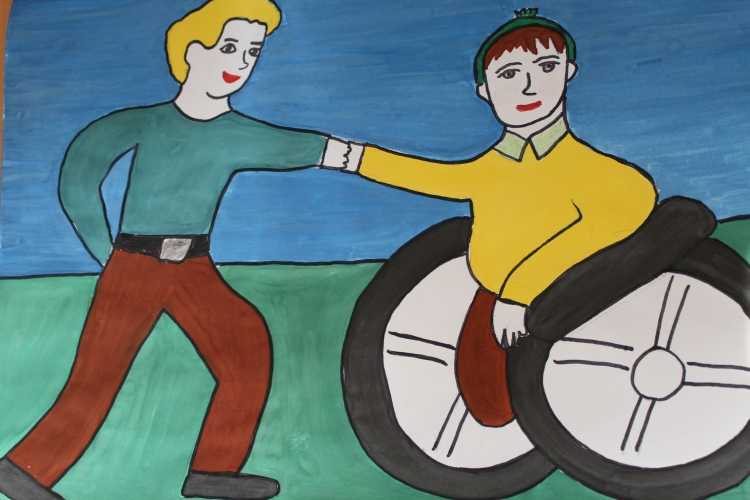 Образ милосердия рисунок