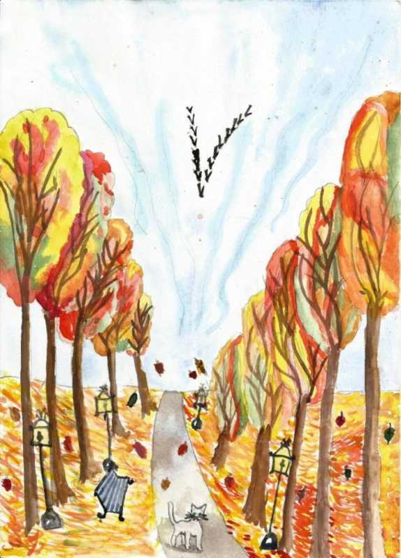 Рисунки на осеннюю тему