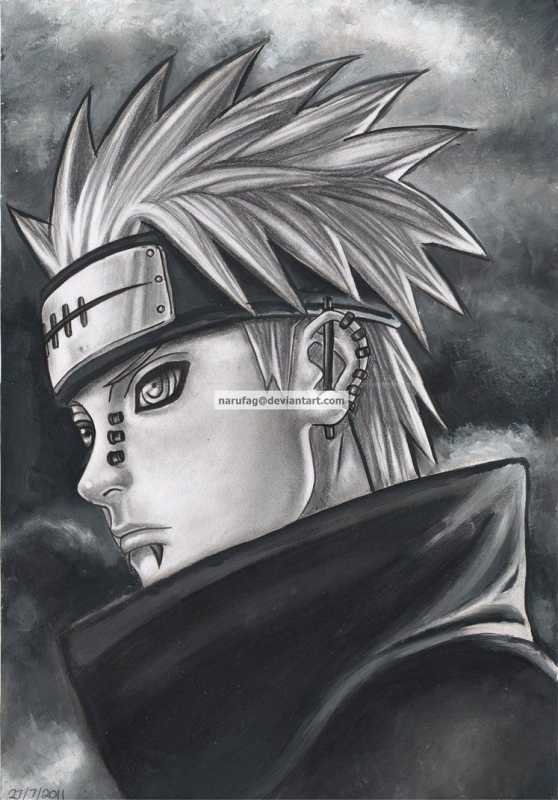 Яхико Акацуки арт