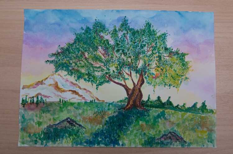 Природа Башкортостана рисунки