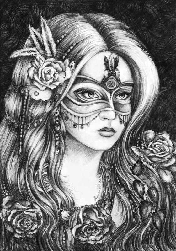 Рисунки карандашом фэнтези