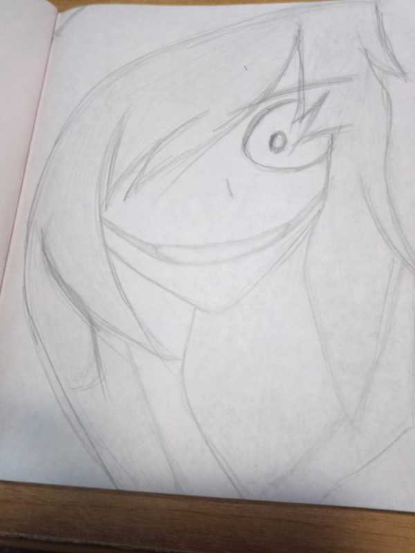 Срисовки Джеффа убийцы для новичков