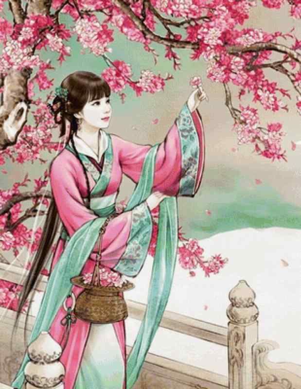 Китайская живопись Ханьфу