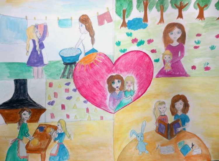 Рисунок традиции моей семьи