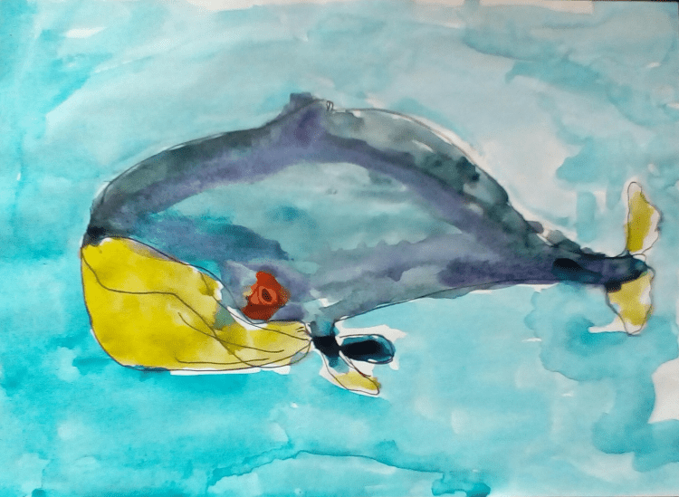 Рисунки на свободную тему гуашью