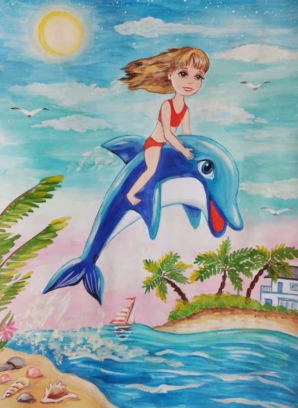 Рисование на тему море