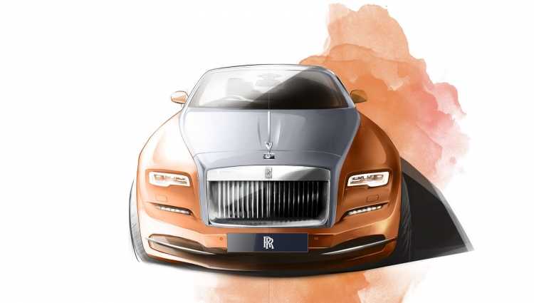 Нарисовать Rolls Royce